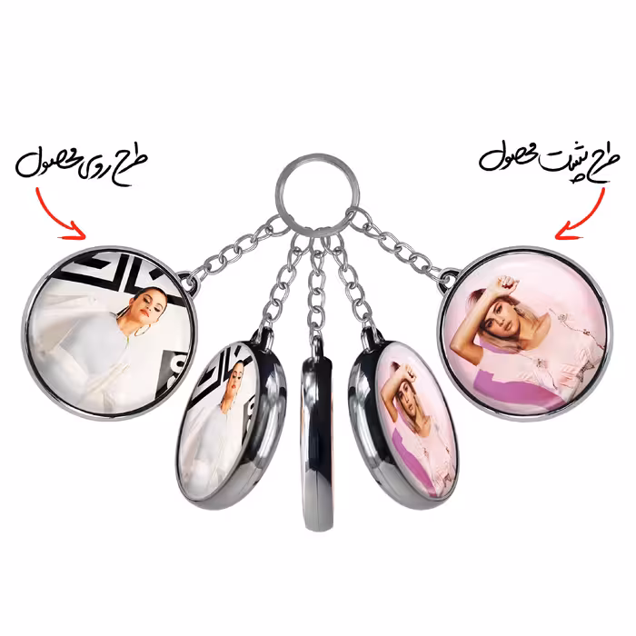 جاکلیدی خندالو مدل سلنا گومز Selena Gomez مدل دوطرفه کد 1921419206