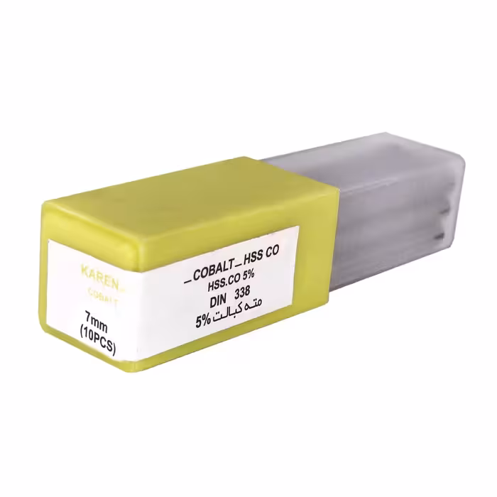 مته فلز کبالت کارن مدل MMA-KN-7M سایز7میلی متر  مجموعه 10عددی