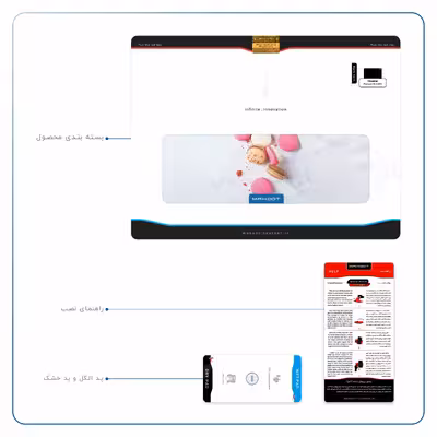 برچسب پوششی ماهوت مدل Macaron cookie مناسب برای تبلت هوآوی Matepad 10.4 2020 BAH3-L09