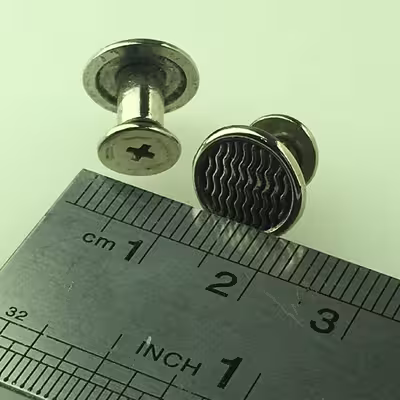 یراق پیچ کمربند مدل موج کد Stl2 بسته 2 عددی 