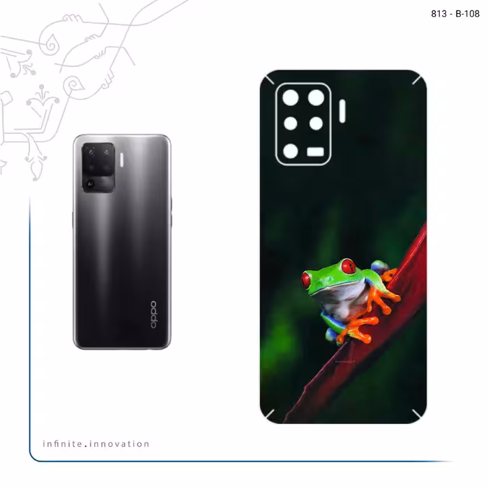 برچسب پوششی ماهوت مدل Frog مناسب برای گوشی موبایل اپو A94 4G