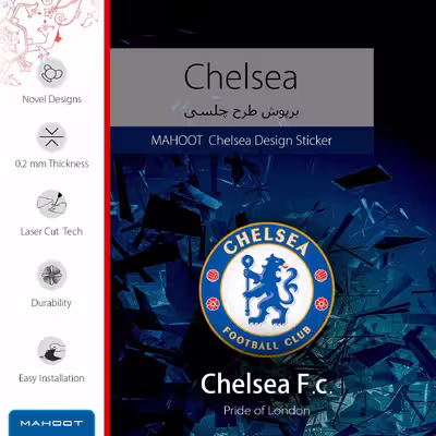 برچسب پوششی ماهوت مدل Chelsea مناسب برای تبلت اپل iPad Pro 12.9 (GEN 3) 2018 A1876