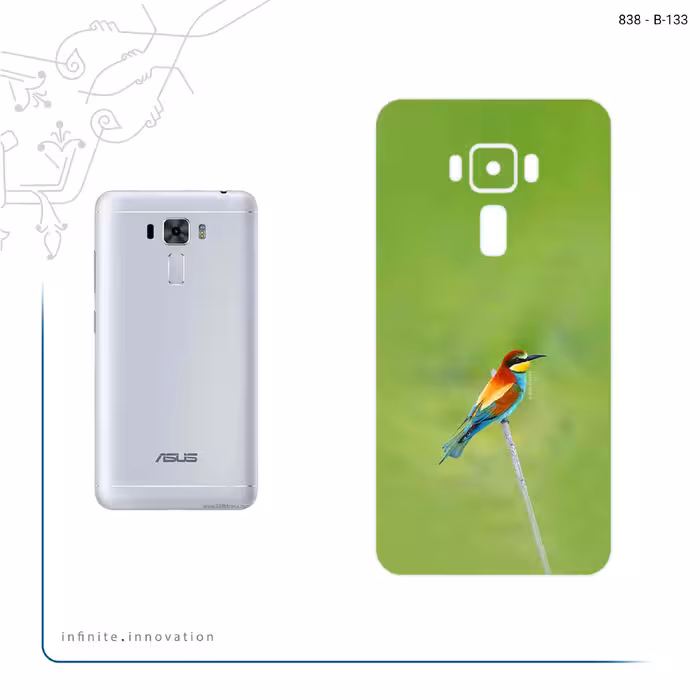 برچسب پوششی ماهوت مدل European bee-eater مناسب برای گوشی موبایل ایسوس Zenfone 3 Laser ZC551KL
