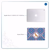 برچسب پوششی ماهوت مدل Homa Tile مناسب برای تبلت اپل iPad 9.7 (GEN 5) 2017 A1822