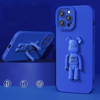 کاور طرح کاوس ربات مدل استند دار مناسب برای گوشی موبایل اپل iPhone 13 Pro