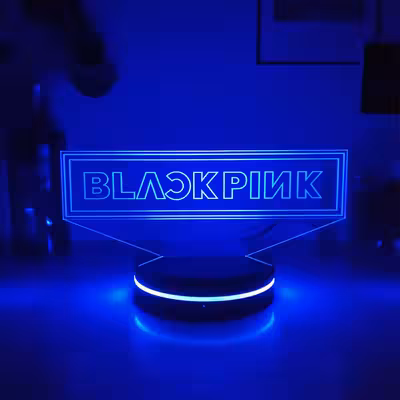 چراغ خواب مدل گروه بلک پینک black pink