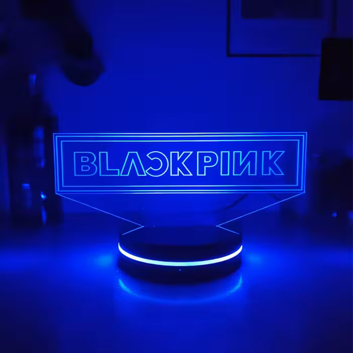 چراغ خواب مدل گروه بلک پینک black pink