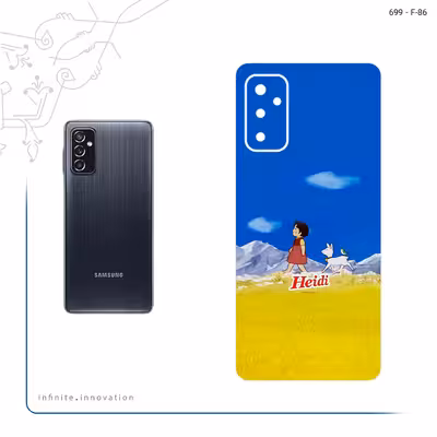 برچسب پوششی ماهوت مدل Heidi Girl of the Alps مناسب برای گوشی موبایل سامسونگ Galaxy M52 5G