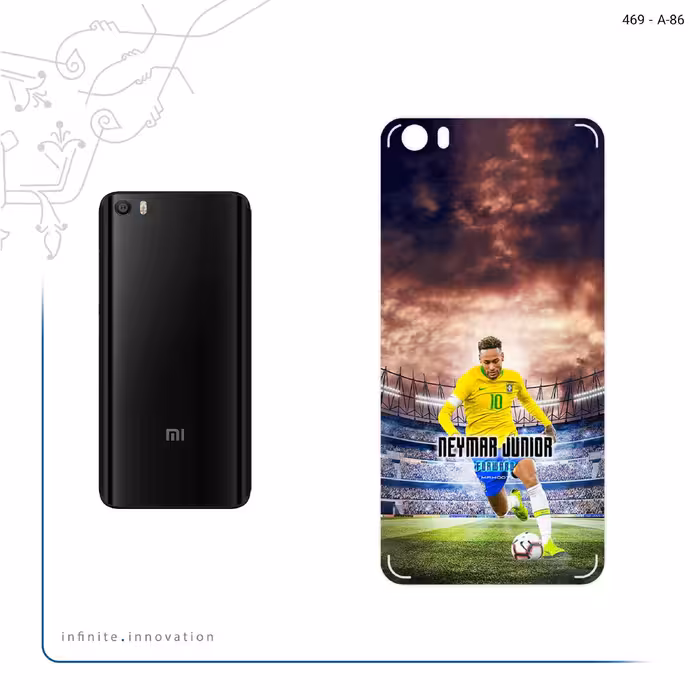 برچسب پوششی ماهوت مدل Neymar مناسب برای گوشی موبایل شیائومی Mi 5