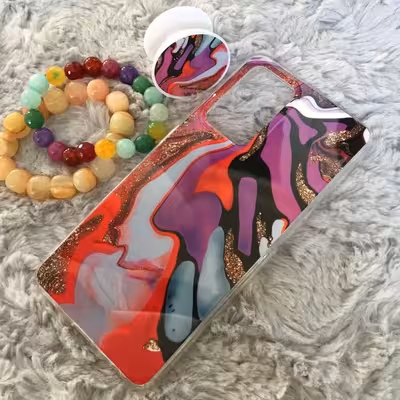 کاور کد A5287 مناسب برای گوشی موبایل سامسونگ Galaxy A52 4G / A52 5G به همراه پایه نگهدارنده 