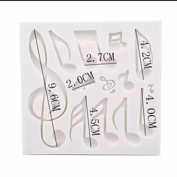 سیلیکون قالب گیری به گز مدل موسیقی