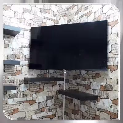 پایه دیواری تلویزیون شلفیران سرافراز کد F3 مناسب برای تلویزیون 40 تا 50 اینچ