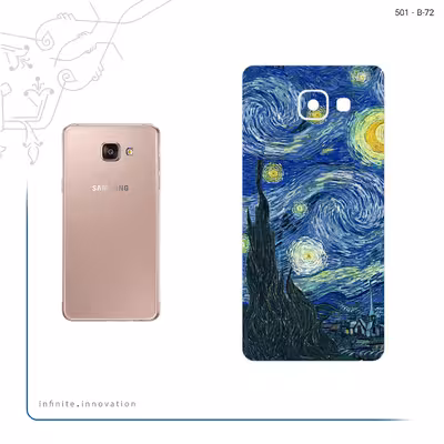 برچسب پوششی ماهوت مدل The Starry Night of van Gogh مناسب برای گوشی موبایل سامسونگ Galaxy A5 2016