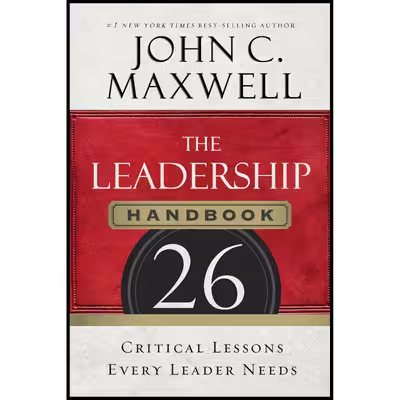 کتاب The Leadership Handbook اثر John C. Maxwell انتشارات HarperCollins Leadership