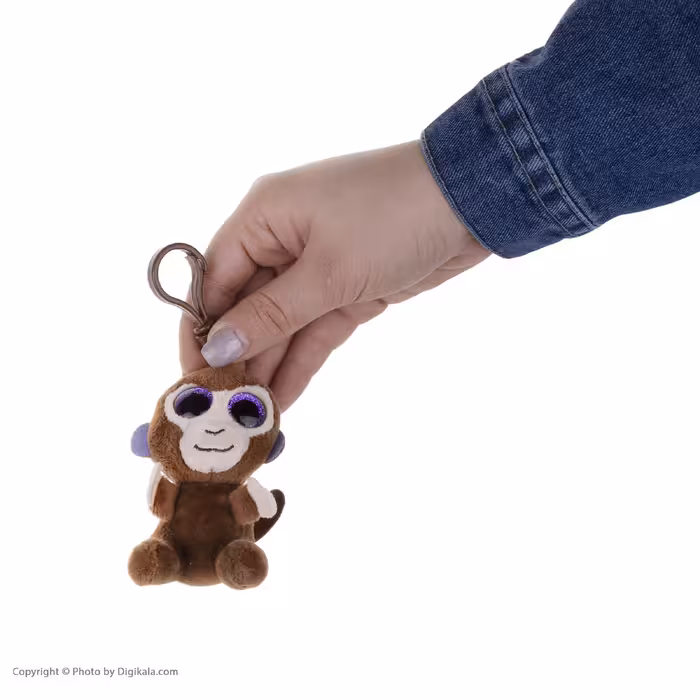 آویز عروسکی طرح حیوانات چشم تیله ای مدل A260