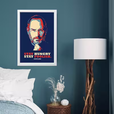تابلو مدل استیو جابز Steve jobs کد G11-27