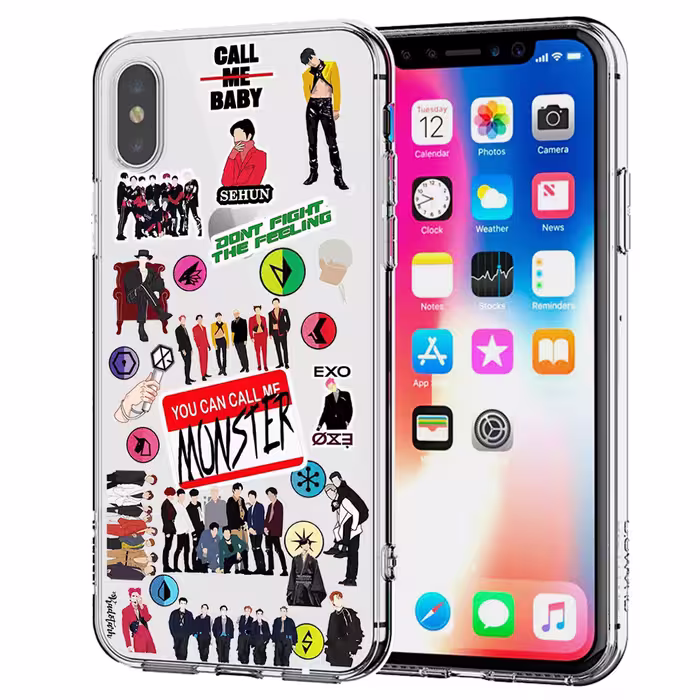کاور طرح EXO مناسب برای گوشی موبایل اپل iPhone X / XS 