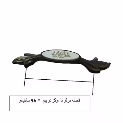 دستگیره کابینت و کمد مدل T96 بسته 3 عددی