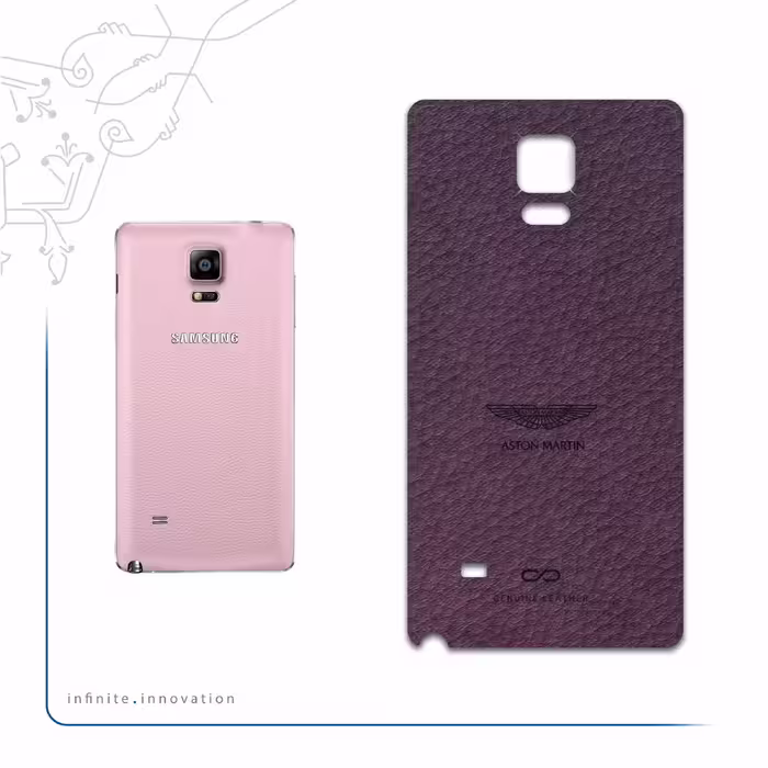 برچسب پوششی ماهوت مدل PL-ASTN_MRTN مناسب برای گوشی موبایل سامسونگ Galaxy Note 4