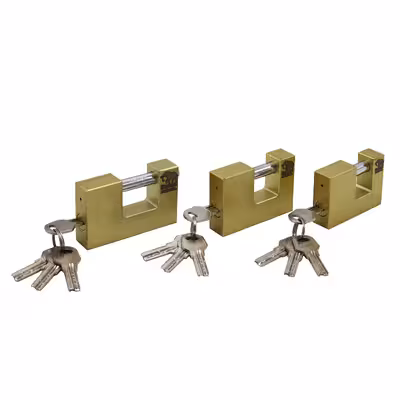 قفل کتابی مدل الفنت کد YP3-70-80-90MM مجموعه 3 عددی