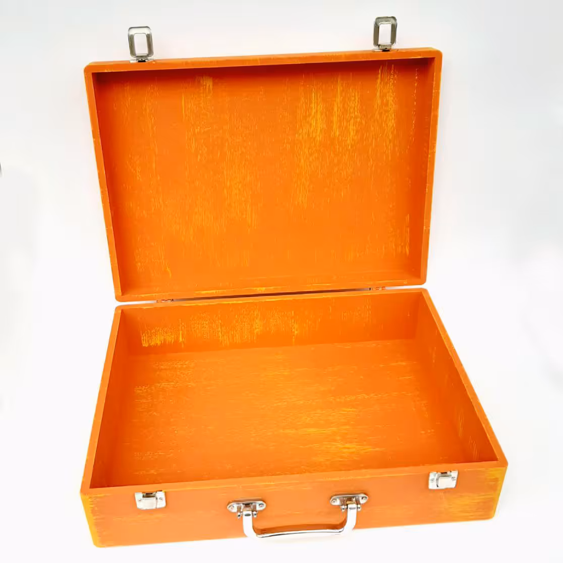 جعبه چوبی مدل چمدان طرح فریدا کد WS200