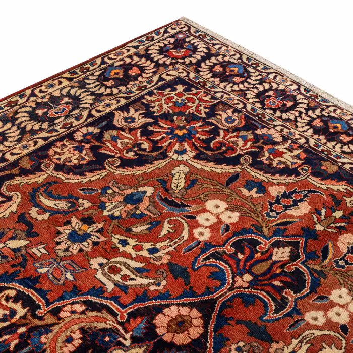 فرش دستبافت شش و نیم متری مدل بختیار کد 49.812