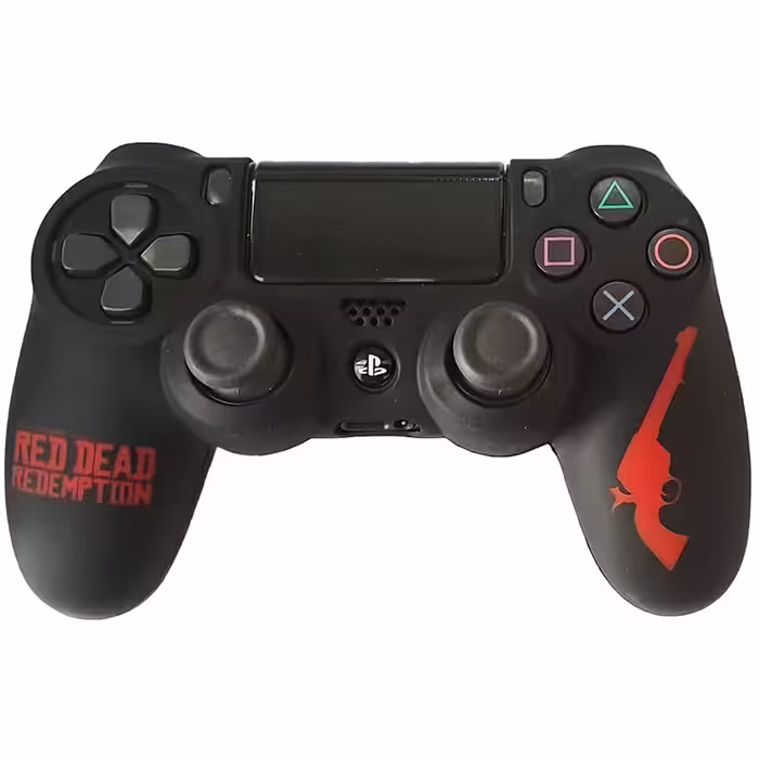 روکش دسته PS4 طرح RED DEAD II