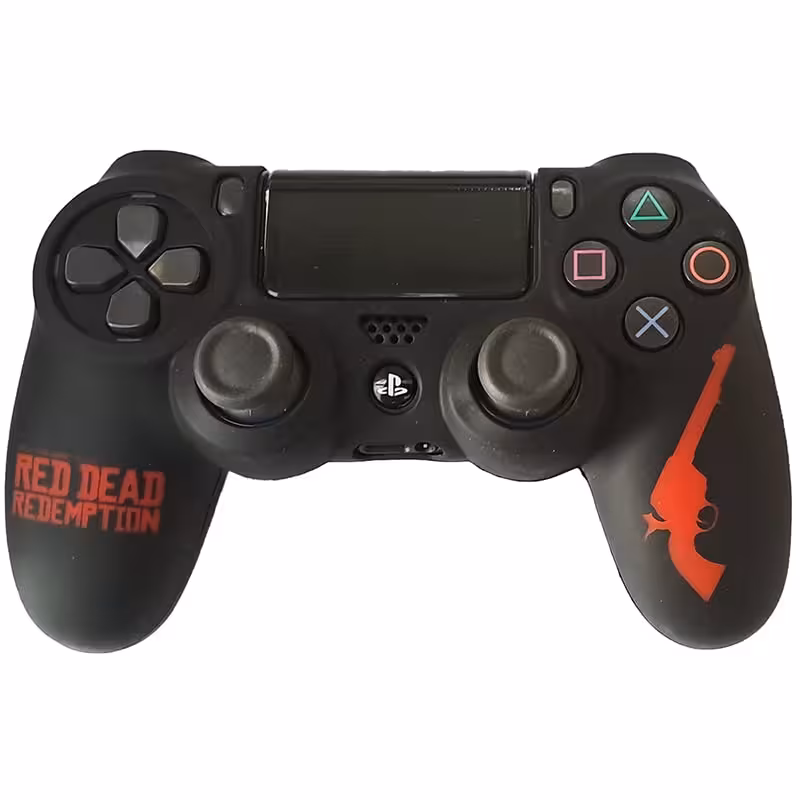 روکش دسته PS4 طرح RED DEAD II
