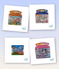 دفتر نقاشی مجیک واتر 4 عددی