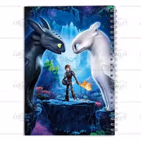 دفتر مشق کارتون چگونه اژدهای خود را تربیت کنیم