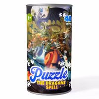 پازل 40 تکه کارتون طلسم اژدها