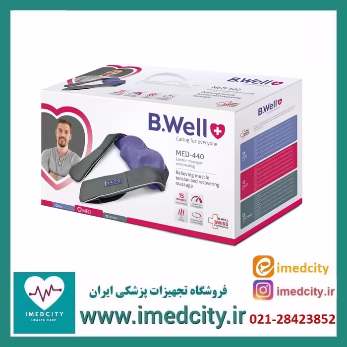 ماساژور برقی شانه و گردن بی ول مدل شیانسو MED-440