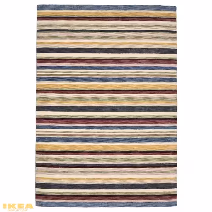 فرش کم پرز دستباف مدل ELLJUSSPÅR | برند ایکیا | ارسال 5 روز کاری