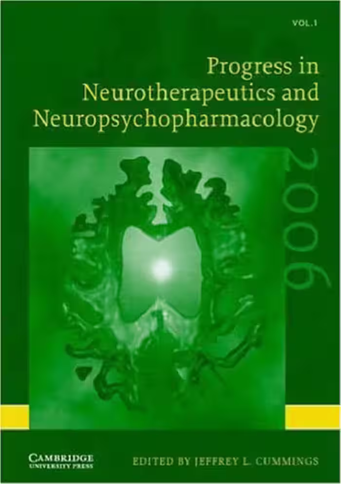 خرید و دانلود نسخه کامل کتاب Progress in Neurotherapeutics and Neuropsychopharmacology: Volume 1, 2006