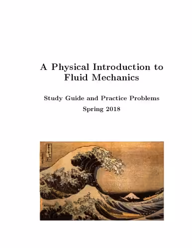 خرید و دانلود نسخه کامل کتاب A Physical Introduction to Fluid Mechanics: Study Guide and Practice Problems