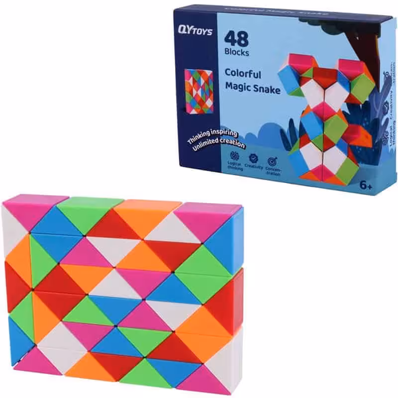 روبیک طرح مار 48 تکه QY Toys EQY562