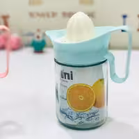 آب پرتقال گیر شیشه ای رنگ صورتی با کیفیت و قیمت مناسب