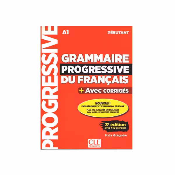 Grammaire Progressive Du Francais A1 کتاب گرامر پروگرسیو ا یک