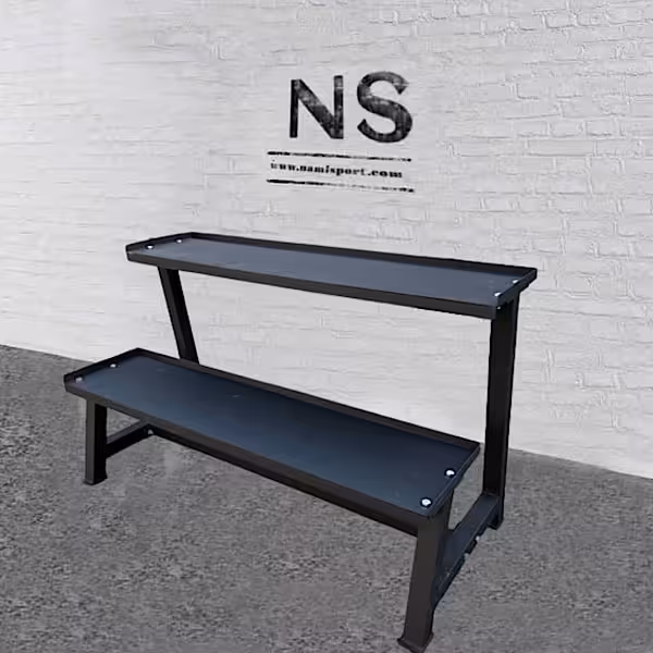 رک دمبل و کتل بل Dumbbell and kettlebell rack NS6004