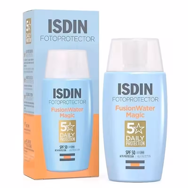 ضد آفتاب فلوئیدی فیوژن واتر مجیک بی رنگ SPF50