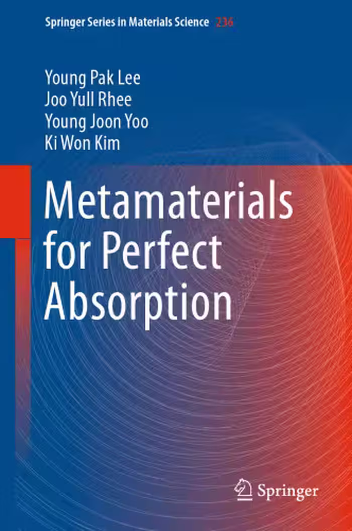 خرید و دانلود نسخه کامل کتاب Metamaterials for Perfect Absorption