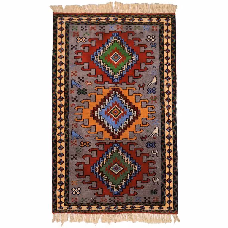 فرش دستبافت دو متری مدل خراسان کد 40201189