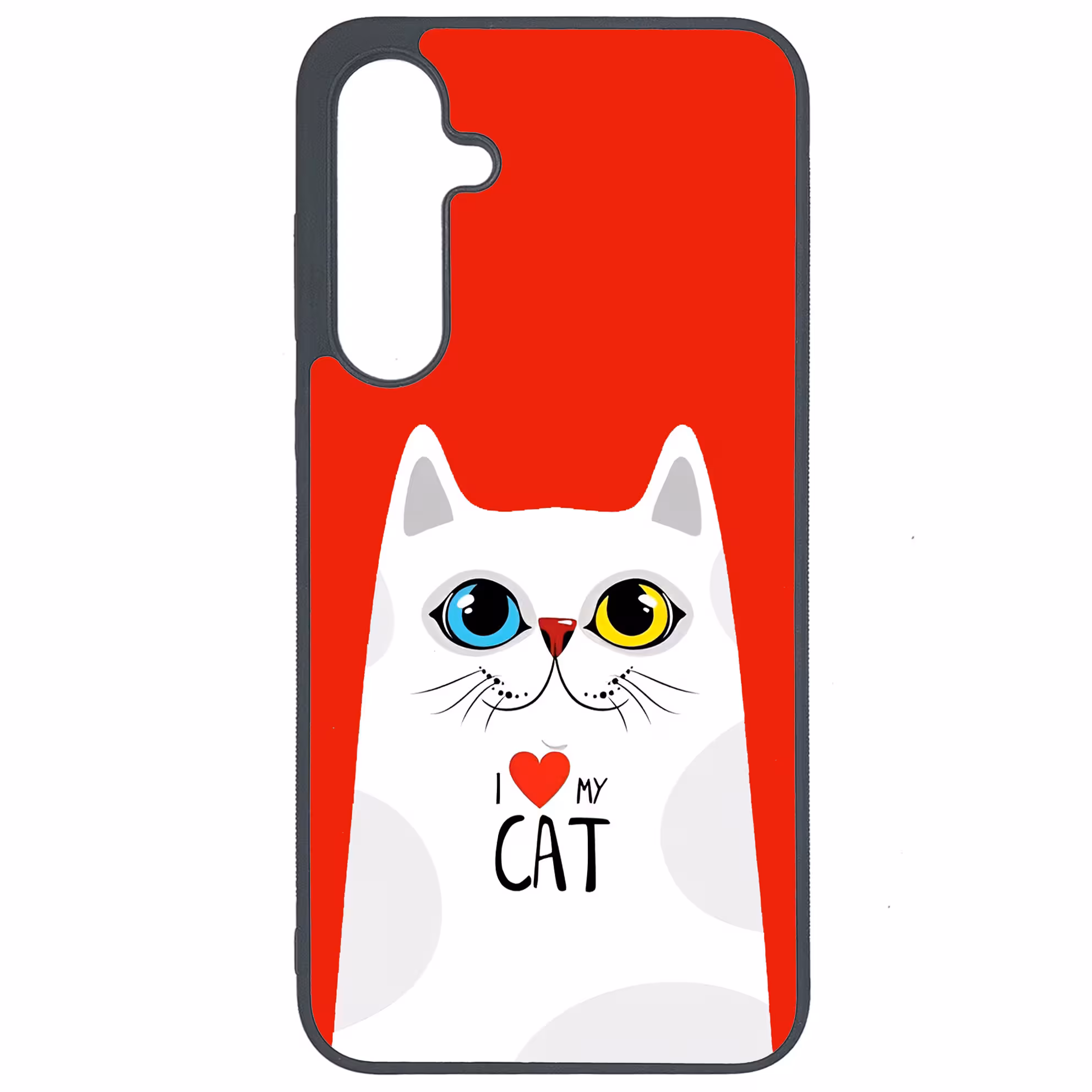 کاور طرح گربه کد G-109 مناسب برای گوشی موبایل سامسونگ Galaxy A35 | دیجی قاب دونی