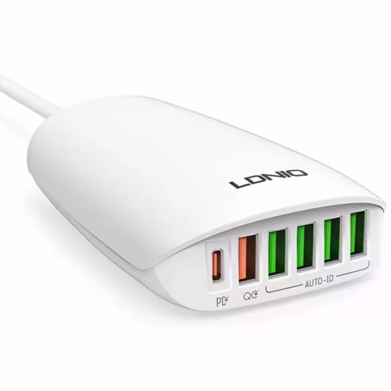 کلگی شارژ فست الدینیو مدل A6573C با توان خروجی 65 وات   کابل AC