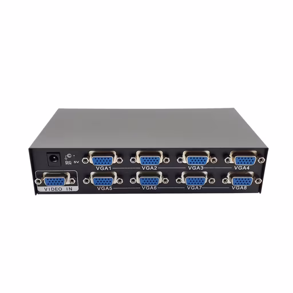 اسپلیتر 1 به VGA 8 با کیفیت 250 مگاهرتز ونتولینک