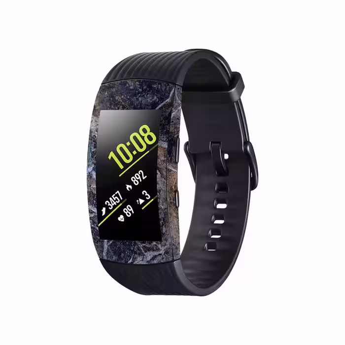برچسب ماهوت طرح Earth-White-Marble مناسب برای ساعت هوشمند سامسونگ Galaxy Gear Fit 2 Pro