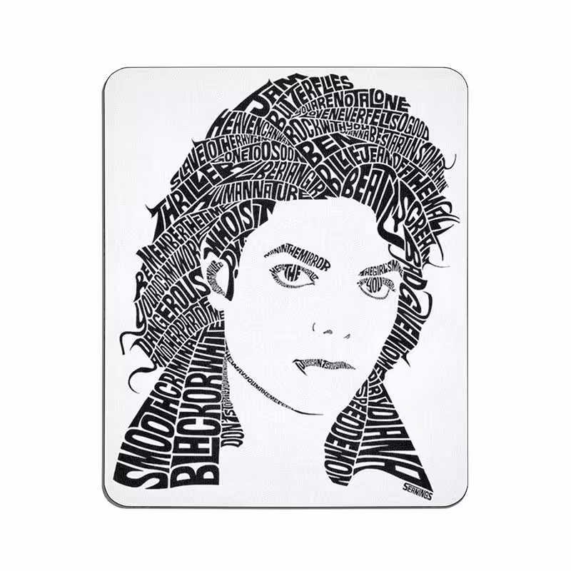 خرید و قیمت ماوس پد طرح Micheal Jackson کد 3319