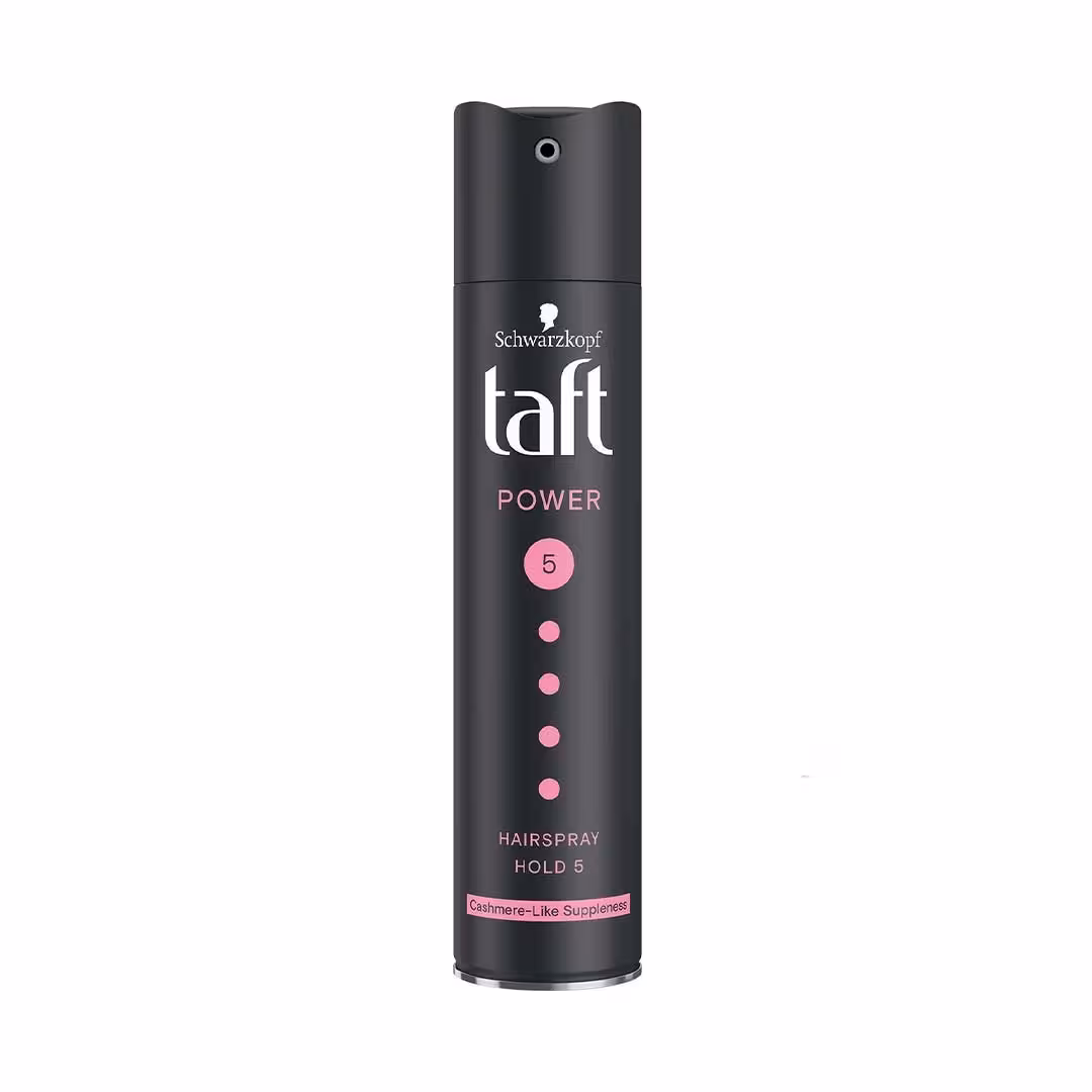 اسپری حالت دهنده موی تافت taft شماره 5 مدل power حجم 250 میل