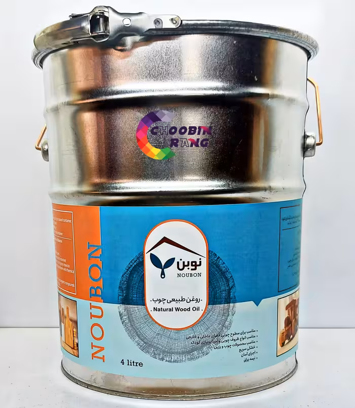 روغن چوب طبیعی نوبن گردویی 4 لیتری