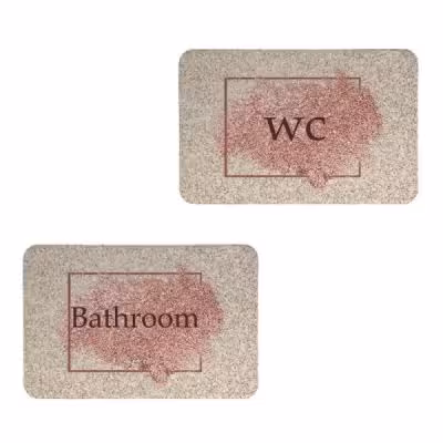 پادری طرح حمام و سرویس بهداشتی کد 8503K مجموعه دو عددی